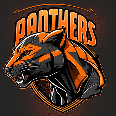Panthers basketball logo logo design sport logo
