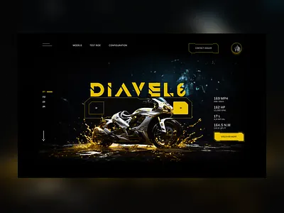 Motorcycle | Ducati | concept page animation app bike biker bikes branding car design graphic design illustration logo motorbike motorbikes motorcycle ui uidesign ux vector web webdesign