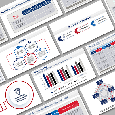 STRIDE Performance Evaluation Infographics & Charts activity adobe illustrator chart government graphic design graphics infographics philippines report reports stride