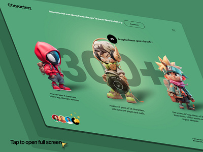 3d Chracter Hero Header 3d 3d chracter 3d chracter hero header design hero header landing page ui uiux web