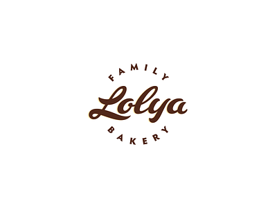 Lolya Family Bakery bakery products brand design brand identity branding cake design family bakery graphic design identity lettering lettermark logo logo design logotype mark pastry signature snacks typography visual identity