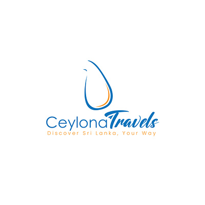 Ceylona Travel agency project 3d abstract branding business logo creative custom logo graphic design logo srilanka tourism traval unique