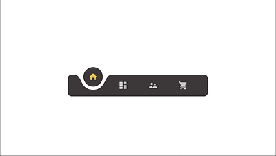 Navigation Interaction accounts android animation application apps bottom menus cart explore gif home interaction ios menus micro interaction mobile navigation profile shopping menus ui ux