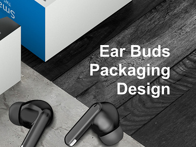 Packaging box box design branding buds buds design buds packaging creative earbuds earbuds pack graphic design illustrator inspiration pack design packaging print sound