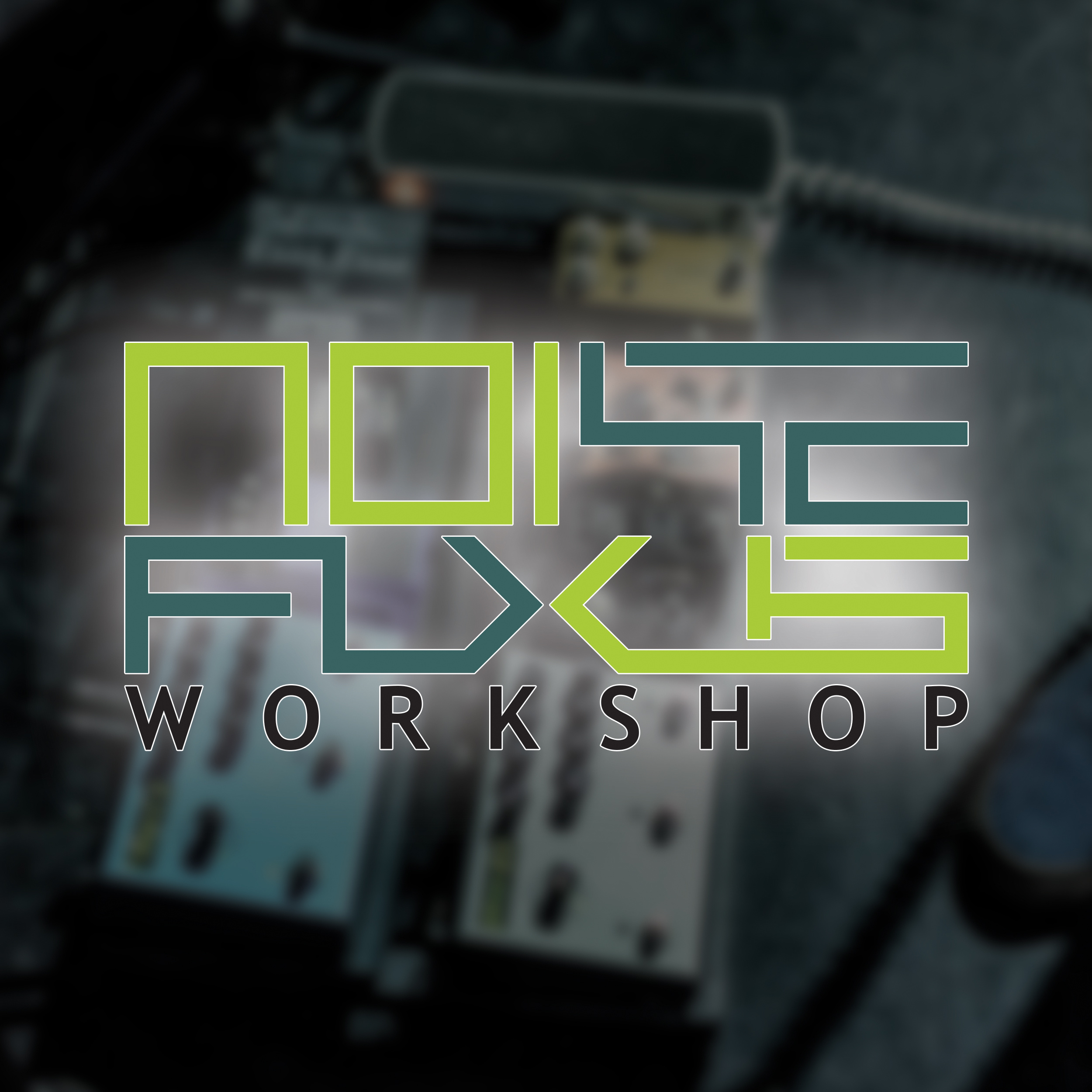 NOISE AXIS Workshop logo. brand logo logodesign