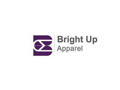 Bright up Apparel Project 3d branding custom logo graphic design logo logo design unique