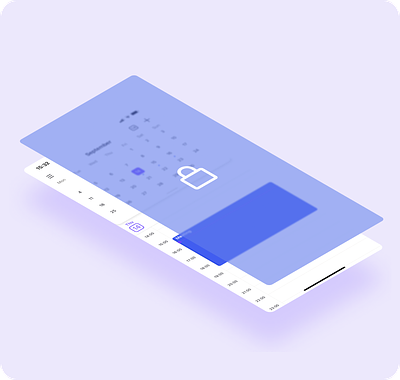 The world’s most secure calendar app design icon ui