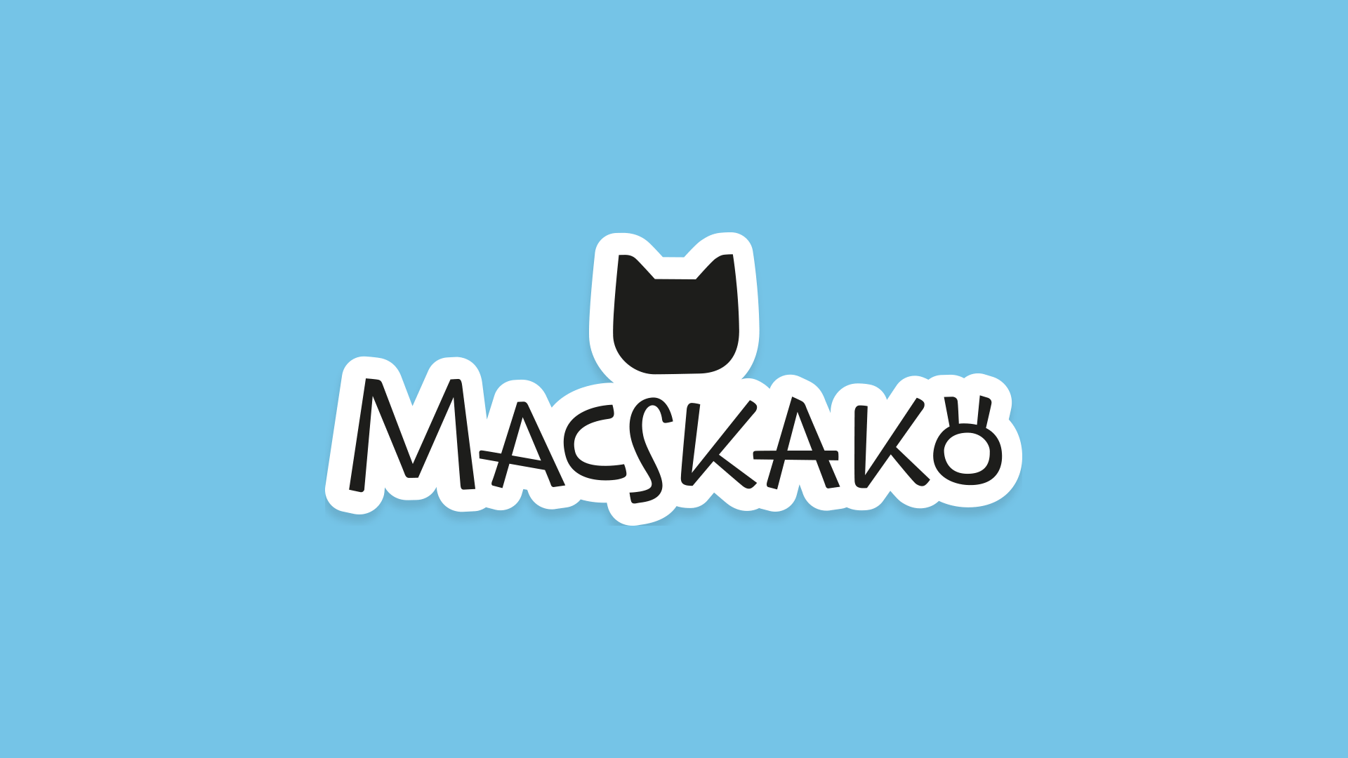 Macskakő Children's Museum design graphic design illustration lettering logo vector