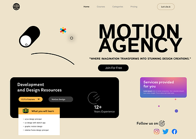 Discover this new Landing Page Design agency app app design application application design design design idea easy design easy design idea landing landing page landing page design ui ui design uiux ux ux design web website website design