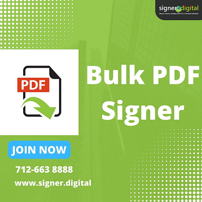 Bulk PDF Signer | Signer.Digital