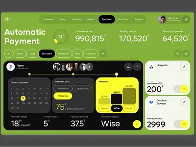 Finance Management Dashboard app branding dailyui design finance graphic design illustration management managementapp payment rebound ui ux uxdesign