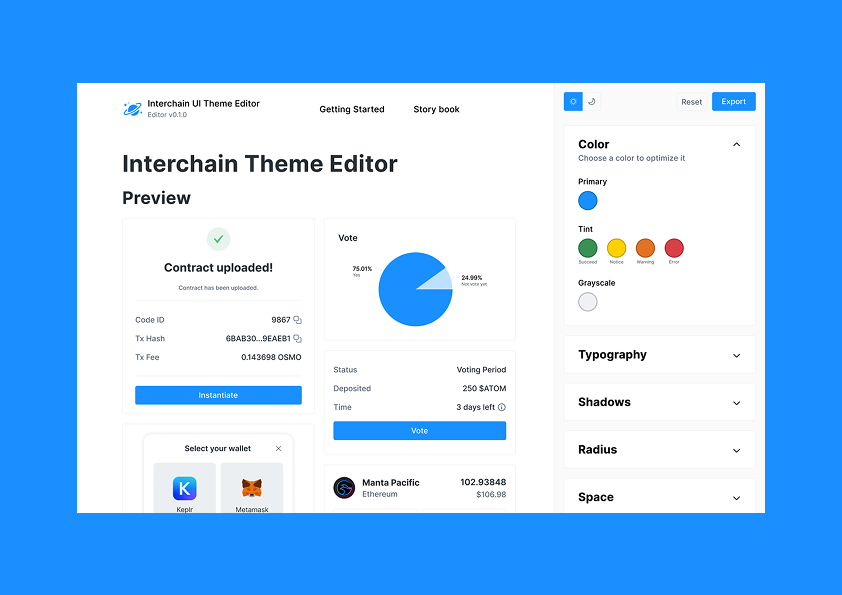 Interchain ui
