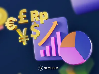 Finance 3d Illustration 3d 3d illustration 3d scene 3ddesign brand identity branding design graphic design illustration landingpage ui