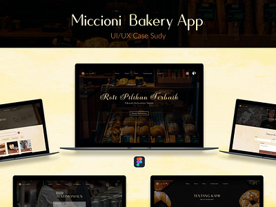 Bakery App UI/UX Case Study app bakery bakery app bakery case study branding bread case study figma figma design graphic design landing page logo motion graphics ui ui trend user interface user interface design user research ux vintage design web