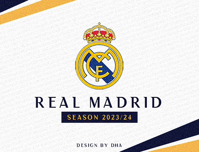 REAL MADRID 23/24 football graphic design poster real real 23 real madrid social
