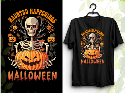 Halloween T-Shirt Design 👈 brand branding business color company design graphic design illustration logo typography ui ux vector web white space