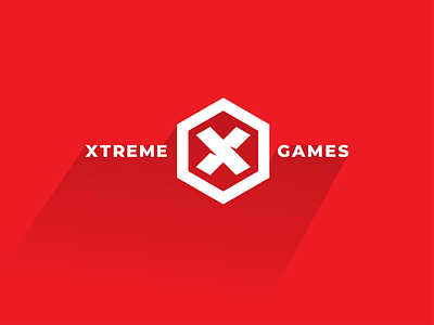 Xtreme Games Logo brand design branding clean design graphic design logo minimal vector