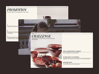 Kaoline template graphic design presentation typography web design