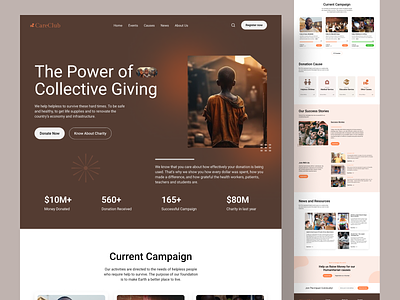 Charity Giving Platform artiflow charity charity platform landing page charity web landing page charity website crowdfunding crowdfunding app design donation donation and charity apps donation landing page halal healthcare service helping hospital website uiux design website welfarify mobile