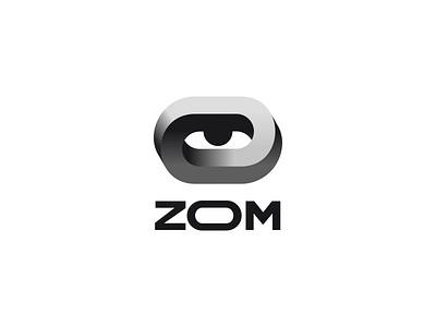 Zoom eye logo brand branding eye for sale logo mark nagual design stone zom zoom
