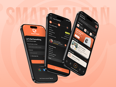 Laundry Service App Design👕 app design app development app ui cleaning clothes dry cleaning ironing laundromat laundry laundry app laundry mobile app laundry service laundry service app mobile app ui design ui ux design user interface washing washing app