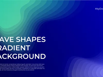Wave shapes gradient background background branding design gradient graphic design illustration waveshapes