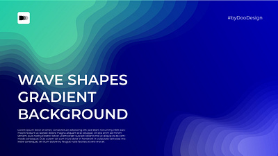 Wave shapes gradient background background branding design gradient graphic design illustration waveshapes
