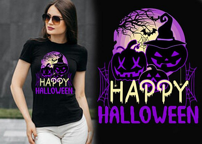 Halloween T Shirts, Happy Halloween SVG graphic design happy halloween svg vector