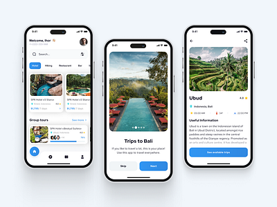Travel service - Mobile app app app design mobile app mobile app design mobile design mobile ui tourism travel travel agency travel app travel service traveling trip