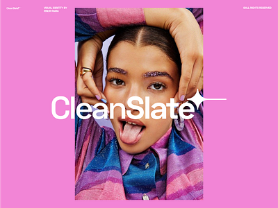 CLEANSLATE LOGO/BRANDING IDENTITY abstract adobe brand design brand identity branding branding design clean colorful design energy figma graphic design illustration logo minimal modern playful shampoo simple ui