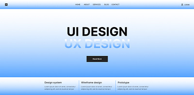 UI/UX Design Services Home Page Design branding graphic design logo motion graphics ui