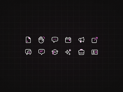 10x Icons custom icons duo tone icons icon design icons ui ui design