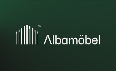 Albamöbel Brand Identiy branding logo