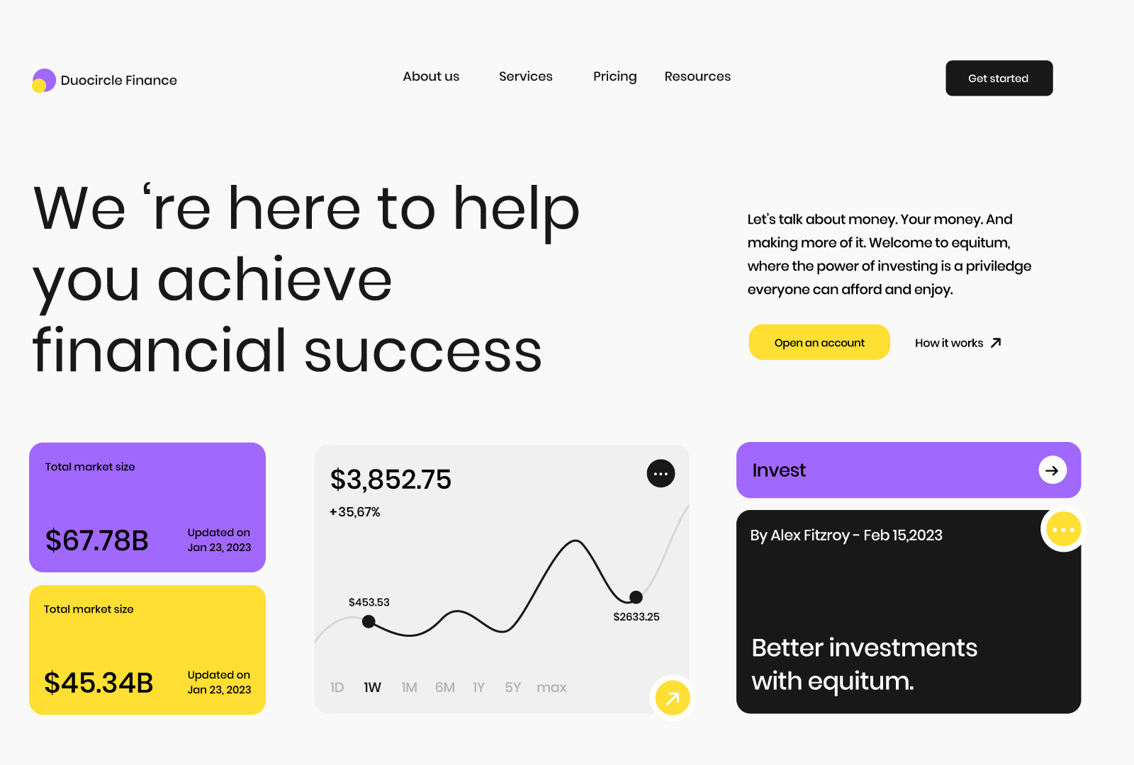Dummy site Landing Page created for practise by Shag on Dribbble