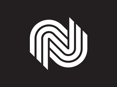 N mark branding design icon letter lettermark logo mark monogram n