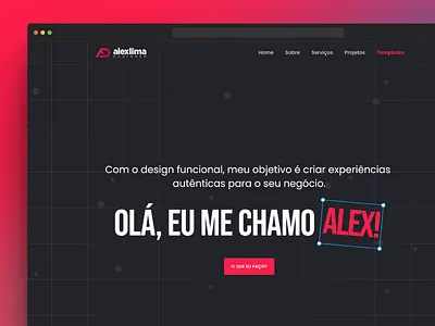 My website branddesign branddesigner branding design framer template graphic design identidade visual illustration logo ui vector website template