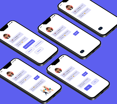 Chat Assistant UI |Track Orders | Prototype prototype ui design ux design uxui designer