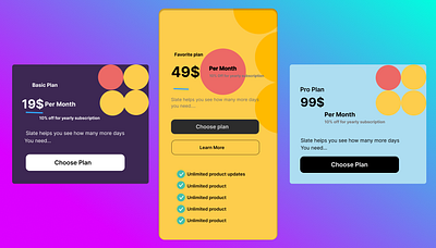 UI UX card design app branding design graphic design illustration logo typography ui ux vector