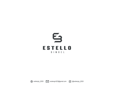 EB Logo Design branding design graphic design identity illustration letter a logo logos ui vector