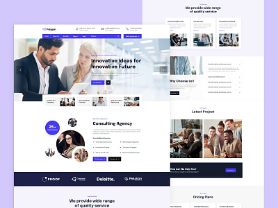 Polygon - Business Consulting WordPress Theme agency business clean company consulting corporate creative finance financial marketing minimal modern multipurpose responsive services