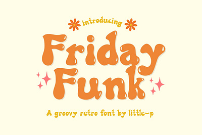 Friday Funk Font font font design