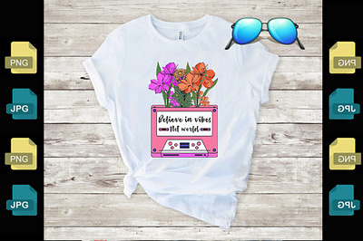 Vintage Flower Sublimation/Flower branding design flower flower t shirt shirt t shirt vintage vintage flower vintage flower sublimation