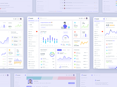 Sneat Figma Design System academy admin admin dashboard alert analytics autolayout button chart component crm dark dashboard design system ecommerce figma logistics uikit