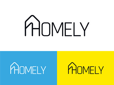 Homely Logo Design | Real Estate Logo & Visual Identity brand brand identity branding business creative design graphic design logo logo and brand identity logo design print professional ui visual identity