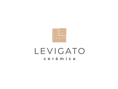 Levigato brand branding ceramic ceramica design font identity letter levigato logo logotype manufacturer tile