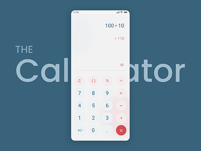 Calculator app calculator calculatorapp calculatorui dailyui dailyui001 design figma mobileapp ui uiux