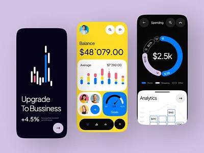 Fintech mobile app app app design bank banking finance fintech fintech app mobile app mobile app design mobile design mobile ui