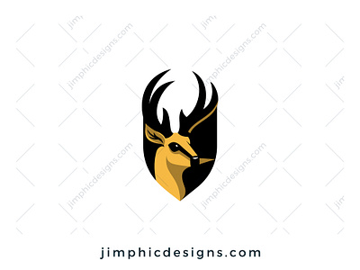 Deer Logo animal branding deer design graphic design logo vector