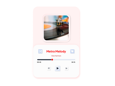 Media player branding community design illustration interface music ui user ux