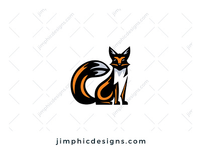 Lightning Fox Logo animal bolt branding design fox graphic design lightning logo spark vector